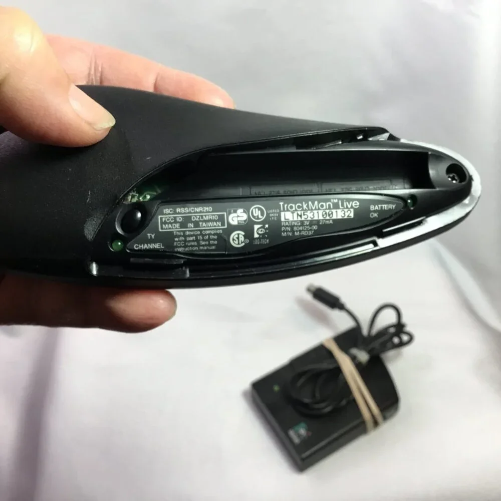 Logitech Trackman Live M-RD37 Remote Control Style Mouse